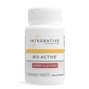 통합 치료 B12-Active - Nerve 기능 지원을위한 B12 보충 * - Chewable Support - Dairy, Soy & Gluten-Free - Cherry flavored, 30 Chewable Tablets (30 서빙)