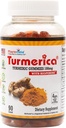 심황 Curcumin Gummies 100mg BioPerine Black Pepper와 향상된 흡수, 90 Count, 미국에서 만든