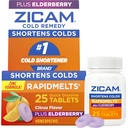 Zicam 찬 Remedy 아연 RapidMelts, Elderberry 감귤류 맛, Homeopathic, 찬 단축 의학, Shortens 찬 내구시간, 25 조사
