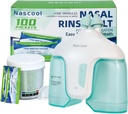 150 Salt Packets를 가진 전기 Nasal 관개 체계, 2개의 형태는 Sinus 기복 Runny Nose, Nasal Congestion를 위한 자동 폐기물 수집 기능을 가진 Nose 세탁기술자를 형태합니다