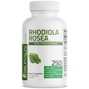 Bronson Rhodiola Rosea 채식 캡슐 - Adaptogenic 허브 - 두뇌, 스트레스 및 무드 지원 - 비 GMO, 250 카운트
