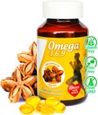 Sikyriah Omega 3, 6 및 9 softgel 캡슐 l 100% 순수한 사차 Inchi 기름 l 하루 l 식물에 의하여 근거한 보충교재 l 무취 정유 지방산 근원 l 비 GMO l