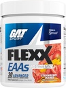 GAT SPORT Flexx EAAs + Hydration, 고급 필수 아미노산, 30 서빙 (딸기 망고)