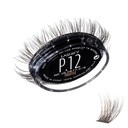 Lashify Plushy 12mm Gossamer는 Truffle 색깔, Voluminous Yet 아직도 자연적인 보기를 위한 쉬운 DIY 가짜 가죽 끈을 채찍질합니다