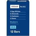 RXBAR 단백질 바, 단백질 스낵, 스낵 바, 블루 베리, 22oz 상자 (12 개)