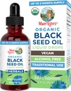 MaryRuth Organic Black Seed Oil Liquid Drops Cold Pressed | 3 개월 공급 | USDA Organic Black Cumin Seed Oil | 면역 지원 | 호흡 건강 | Sugar&Gluten Free | Vegan | Non-GMO | 2 Fl Oz