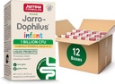 Jarrow Formulas Jarro-Dophilus Infant Liquid Probiotic, 규정식 보충교재, 유아를 위한 Intestinal 건강 지원, 서빙 당 1억 CFU, 0.51 Fl Oz, 30 일 공급, (12의 포장)