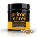 PrimeShred: 남자를 위한 뚱뚱한 가열기, 자연적인 Appetite 억제제, Thermogenic 운동 대사 승압기 & 에너지 보충교재, 무게 관리 w/Green 차, 카페인 L 카르니틴, Vegan & Soy 자유로운, 90의 모자