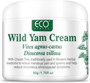 WFDL Wild Yam Cream for Hormone Balance, Chasteberry, Aloe & Vitamin E for Menopause Relief, Soothes Night Sweat & Hot Flashes, Eases Mood Swings (1.76 OZ)