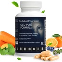 Ocu-Plus Formula – Lutein & Zeaxanthin을 가진 눈 건강 보충교재 – Bilberry, Ginkgo Biloba & NAC – 60의 캡슐과 더불어 시각적인 명확성, 밤 시각 & Macular 건강을 지원합니다