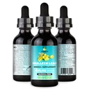 Undelio의 초본 Mullein 잎 추출물 - 호흡, Lung, 수면 및 소화 지원을위한 유기 및 알코올 프리 태피스 - 비 GMO, Vegan - 4 fl. 면역 건강 및 폐 해독을위한 Oz