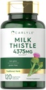 Carlyle Milk Thistle Supplement | 120 캡슐 | 높은 효능 추출 | 채식주의, 비 GMO, 글루텐 프리