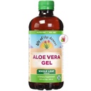 Lily Of The Desert Aloe Vera Gel, Preservative Free - 전체적인 잎은 자연 비타민과 함께 두꺼운 일관성 알로에 베라 음료를 필터링, Gut Health, Wellness, Glowing Skin, 32 Fl Oz에 대한 소화 효소