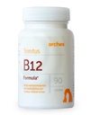 Arches Tinnitus B12 공식 - Methylfolate 400 mcg, Methylcobalamin 1000 mcg, 90 Lozenges, 3 개월 공급