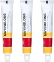 Mayinglong Musk Hemorrhoids 연고 (3 x 20g 관), 60g - 치질 빠른 기복, Soothes Itching, 불타는 & 불편을 위한 최대 힘 공식 - 빠른 행동 기복 (2.12 oz 합계)