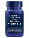 생명 연장 BioActive Folate & 비타민 B12는 심장, 뇌 및 GI Tract 건강, 비 GMO, 글루텐 자유로운, 채식주의자, 90의 캡슐을 승진시킵니다