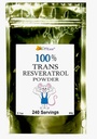 100% 순수한 Trans Resveratrol 분말 240 서빙 2.1 oz (60 그램) 250mg 서빙 당
