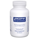 Pure Encapsulations Ashwagandha - 500 mg Ashwagandha 추출물 - 대사 및 스트레스 지원 - 면역 지원 - GMO 무료 및 채식주의자 - 120 캡슐