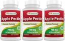 최고의 자연 Apple Pectin 700 mg - 규정식 섬유 - Intestinal Support - 120 캡슐 (120 개)