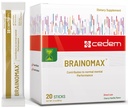 스위스 BRAINOMAX 20 파우더 스틱, 뇌 부스터 보충, Citicoline, N-Acetyl-L-Carnitine, Nootropic Brain Supplements for Memory and Focus, Cognitive Support