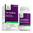 Terry Naturally Tri-Iodine - 지원 Thyroid 건강 - Kelp에서 분자 Iodine와 보조 호르몬 균형 - 특징 칼륨 Iodide & 나트륨 Iodide - 뇌 및 에너지 지원 - 12.5mg, 180 캡슐