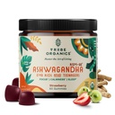 Ashwagandha KSM-66 Gummies for Kids & Teens - 순수한 유기 뿌리 추출물 Ayurvedic 보충교재 거미 - 초점 계류 지원 증가 우량한 흡수를 위한 자연적인 KSM66의 에너지 힘 600mg