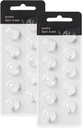 Oticon 교체를위한 보청기 돔, Oticon Minifit Open Vent Bass Domes (6 mm / 2 팩), Oticon Hearing Aid 공급을위한 보편적 인 돔.