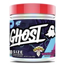 GHOST Size V3 Muscle Builder Dietary Supplement - Warheads Sour Watermelon, 30 서빙 - 남성 및 여성을위한 근육 성장 및 강도 건물 지원 - 크레틴 & 베타인 - 설탕 및 글루텐의 무료
