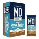 "MO RELIEF" BARS – All-Natural Superfood Snack Bar - 복구 스낵 바 - 날짜, Chamomile, Turmeric 및 Ginger와 함께 운동 영양 지원 후 - (12 박스에 바) (Peanut Butter)