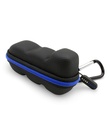 CASEMATIX Asthma Inhaler 여행 케이스 Lanyard 및 Clip-on Keychain Carabiner, 포함 Inhaler 홀더 케이스 만, 검정