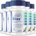 (5 팩) Lean Bliss 체중 감소 알약, Lean Bliss 지방 연소 공식, LeanBlisss 자연적인 무게 관리 & 혈액 지원을 위한 진보된 대사 캡슐, LeanBliss 규정식 보충교재 (300의 캡슐)