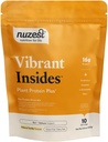 Nuzest Protein Plus | Vibrant Insides | 바닐라 | 구트 건강, 소화 및 면역 지원 | 비타민 및 미네랄 | 8.8oz/250g (10 인분)