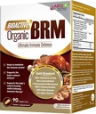 LABO 영양 Bioactive Organic BRM - 고급 면역 지원 및 자연 킬러 세포 활동 유지; 6 Therapeutic Mushrooms Lingzhi, Yunzhi, Maitake, Shiitake, Agaricus Blazei Murill & Cordyceps