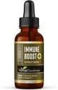 초본 굿니스 면역 지원 액체 1oz – Immune & Gut 건강을 위한 자연적인 초본 보충교재, Echinacea와 더불어 성인 & 아이를 위한 액체 비타민, Astragalus 및 Graviola – 1개의 병