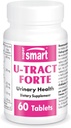 Supersmart U-Tract Forte (Advanced Formula) - D-Mannose, CranMax Cranberry Concentrate, Dandelion Root - 초본 보충 | Non-GMO & 글루텐 무료 - 60 정제