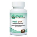 Peak Pure & Natural Peak DIM - 건강한 호르몬 및 에스트로겐 밸런스 지원 - Metabolism Support Supplement | 100mg - 30 캡슐