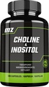콜린과 Inositol 1200 mg / 서빙 - 120 캡슐 - 2 개월 공급 - 마음 Clarity 및 Relaxation 지원 다이어트 - MZ