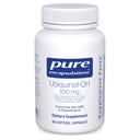 순수한 캡슐에 넣기 Ubiquinol-QH - 100 mg CoQ10 - 지원 에너지 대사 & 심장 건강* - Coenzyme 산화 방지제 보충교재 - 비 GMO - 60 Softgel 캡슐