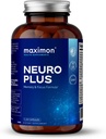 Neuro Plus Premium Nootropics, Cognitive 증진, 기억 & 초점, Bacopa 추출물, GABA, Huperzine A 및 DHA, 60 캡슐을 가진 정신 Clarity를 위한 비타민