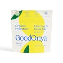 GoodONYA 유기 Hydration 전해질 음료 혼합, 증명된 유기 Hydration 분말, 비 GMO, Biochecked Glyphosate는, 낮은 설탕, 레몬 맛, 인공 풍미 없음, 6개의 서빙을 해방합니다