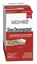 Medique 제품 Medi-First 80933 Sinus Decongestant, 1 (포장은 다를 수 있습니다), 빨간