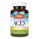 Carlson - ACES, 비타민 A, C, E + 셀렌, 세포 건강 & 면역 지원, 산화 방지제, 90 Softgels