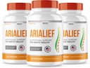 (3 팩) Arialief Sciatica Nerve 지원, Arialeaf 고급 Nerve 건강, Arialeaf 주요한 팔 Sciatica, Aria 잎 Primepalm Aria Lief, Nerve 안전 보충교재 Sciatic Soothing (180의 캡슐)