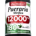 FITO MEDIC'S Lab | pueraria mirifica |180 캡슐 | 12000 mg | pueraria mirifica 캡슐 | 여성용 보충 | 농축물 | 매우 높은 흡수.