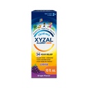아이를 위한 Xyzal 아이들의 24 시간 알레르기 기복 약, Levocetirizine Dihydrochloride 액체 항히스타민, 포도, 10 Fl. oz.