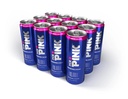 Mr. Pink Original Ginseng 음료 - 에너지 및 초점을위한 자연 초본 보충, 12-Pack Liquid Boost, B-Vitamins 리치