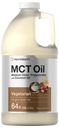 Horbäach MCT 오일 64 oz | 100 % 순수 | 커피, 차, 주스 및 액체 혼합 | 가치 크기 불쾌한 공식 | Keto, 채식주의, 비 GMO 및 글루텐 무료
