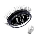 Lashify 대담한 12mm Gossamer DIY 속눈썹 연장 보충물, 자연적인 보기를 위한 검정, 쉬운 발진 속눈썹