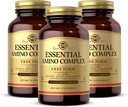 Solgar Essential Amino Complex, 90 야채 캡슐 (포장 3) - 무료 양식 필수 아미노산 - 비 GMO, Vegan, Gluten Free, Dairy Free, Kosher - 270 총 봉사