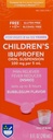 Rite Aid Children's Ibuprofen, Ages 2-11, Bubble Gum - 8 oz | 어린이 통증 Reliever & Fever Reducer | 어린이 연령 2 ~ 11 년 동안 | Ibuprofen 구두 현탁액 100 mg/5 mL | 알코올 무료 및 글루텐 무료